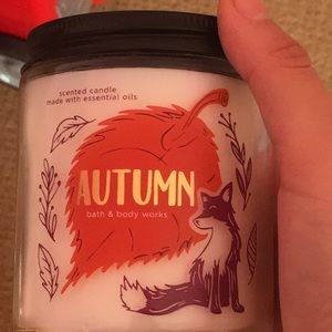 Brand new candle, called “autumn”.